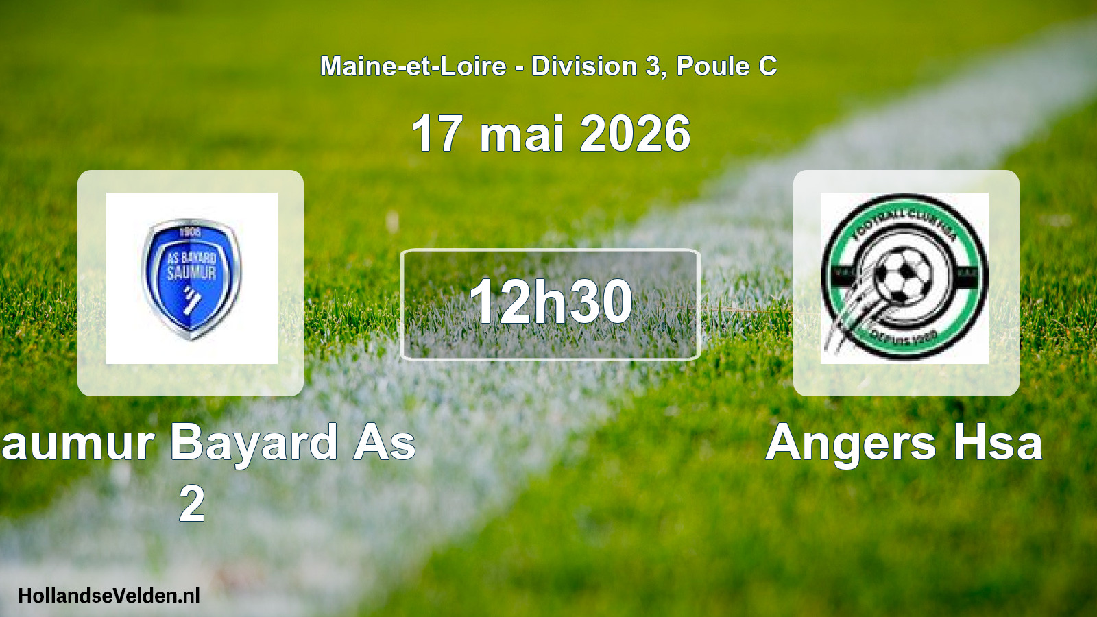Scheduled Match: Saumur Bayard As 2 - Angers Hsa (17 May 2026)