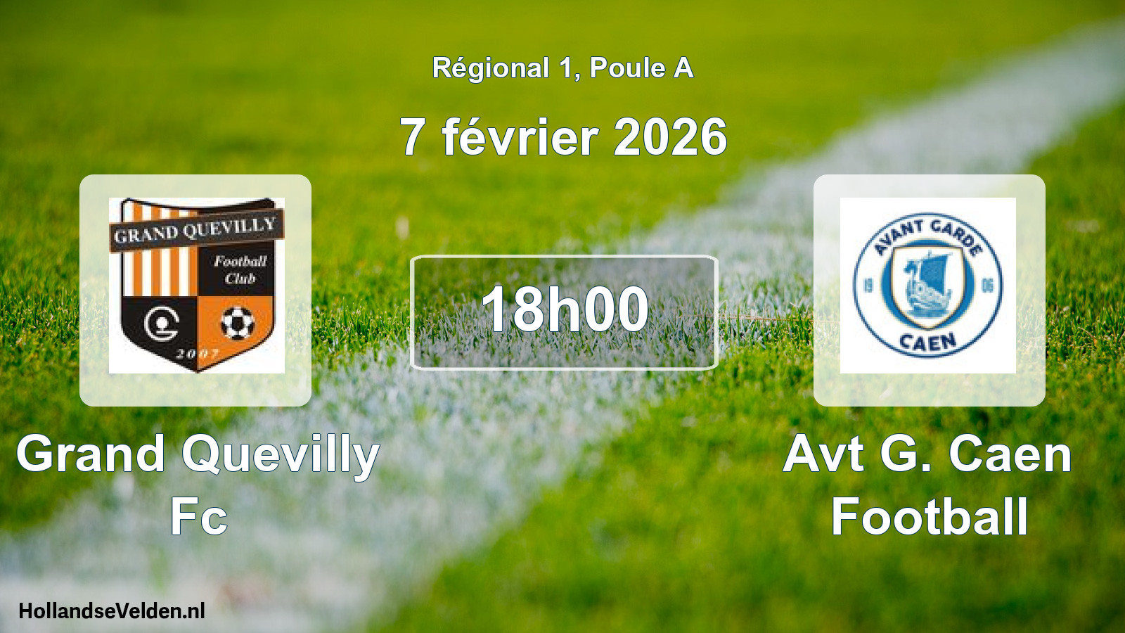 Scheduled Match: Grand Quevilly Fc - Avt G. Caen Football (7 February 2026)
