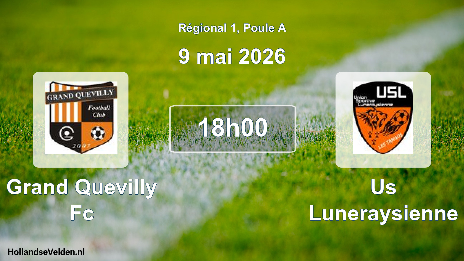 Scheduled Match: Grand Quevilly Fc - Us Luneraysienne (9 May 2026)