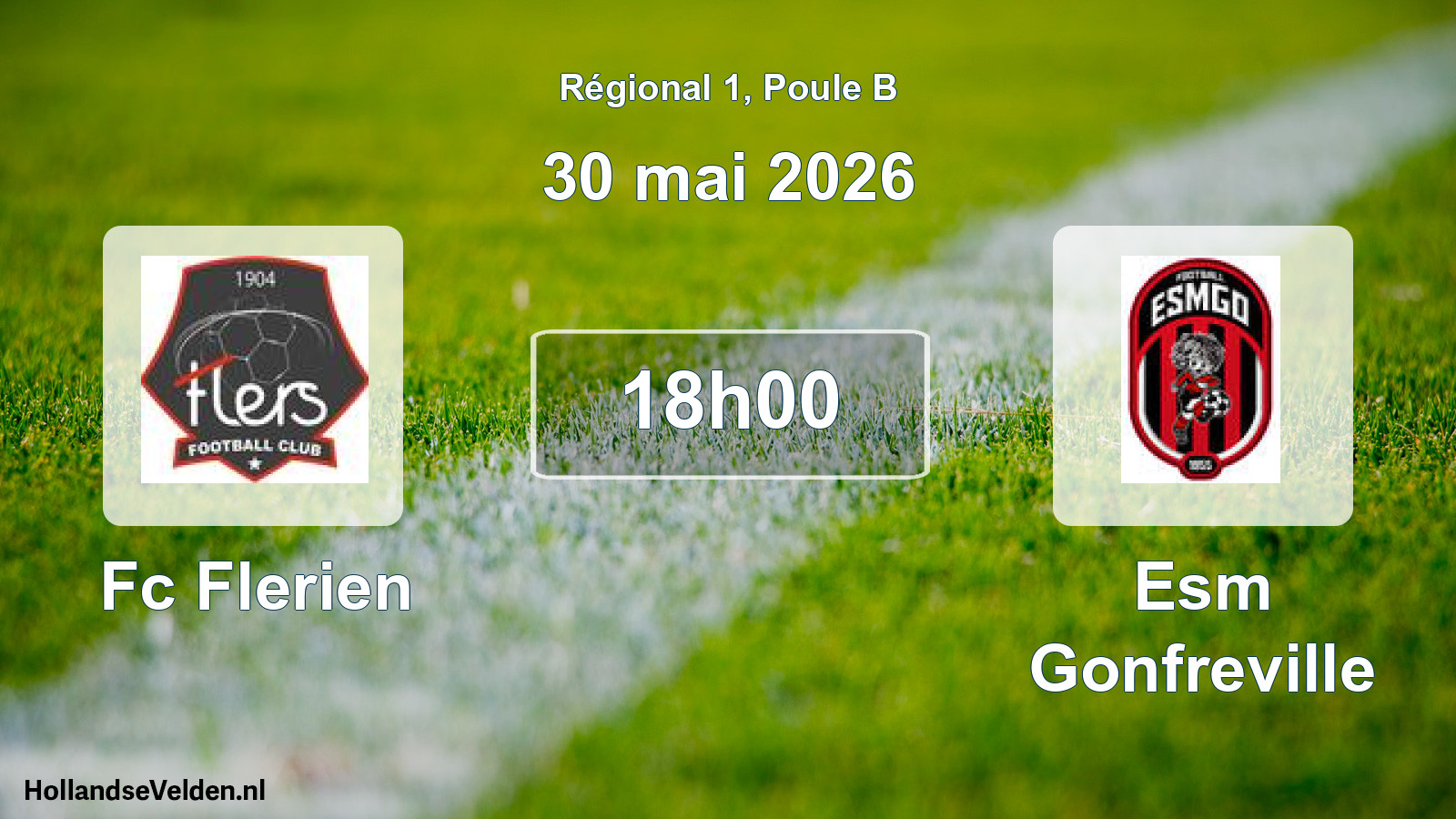 Scheduled Match: Fc Flerien - Esm Gonfreville (30 May 2026)