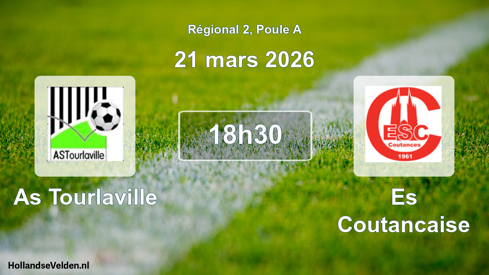 Scheduled Match: As Tourlaville - Es Coutancaise (21 March 2026)