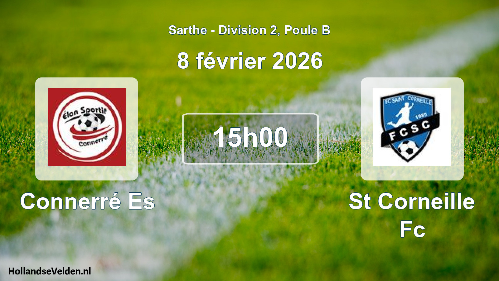 Scheduled Match: Connerré Es - St Corneille Fc (8 February 2026)