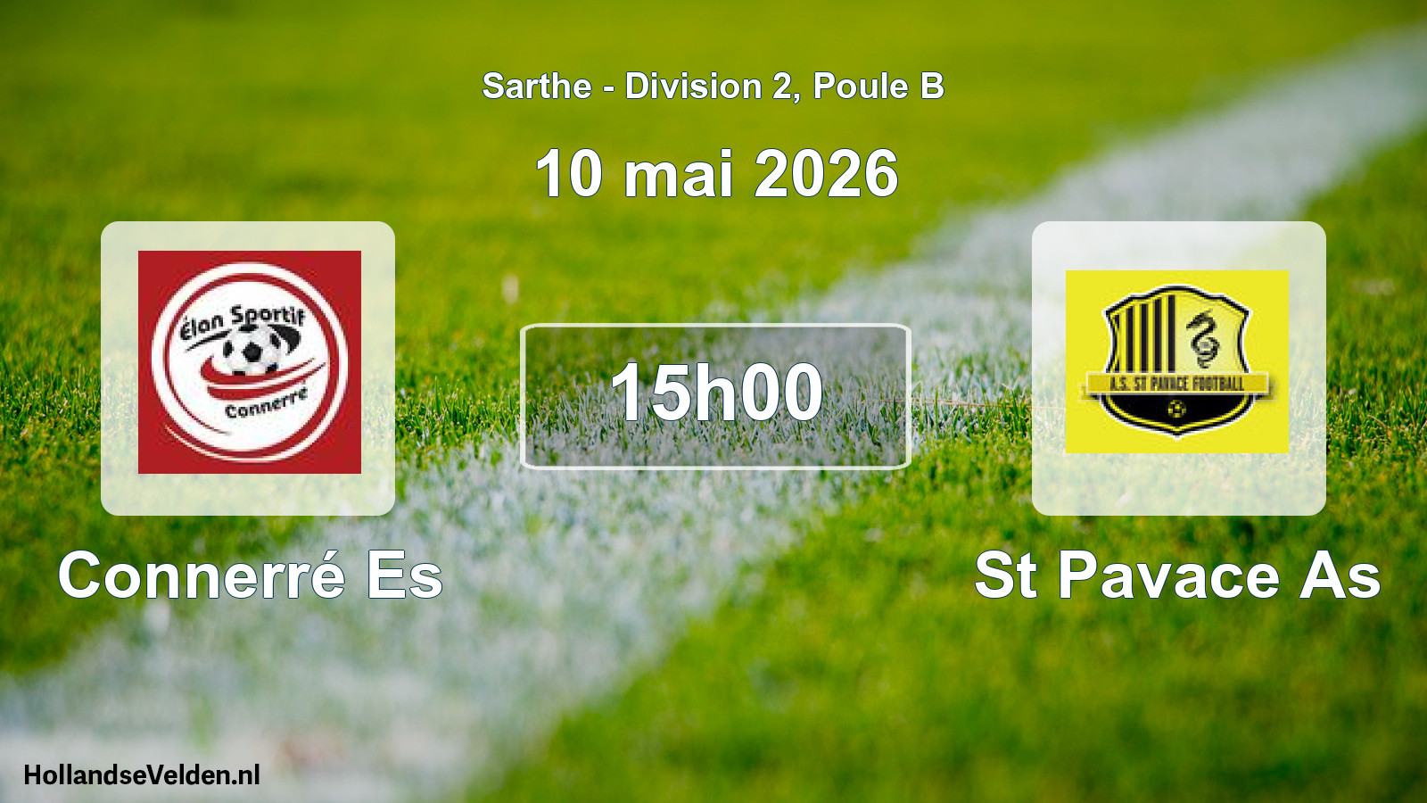 Scheduled Match: Connerré Es - St Pavace As (10 May 2026)