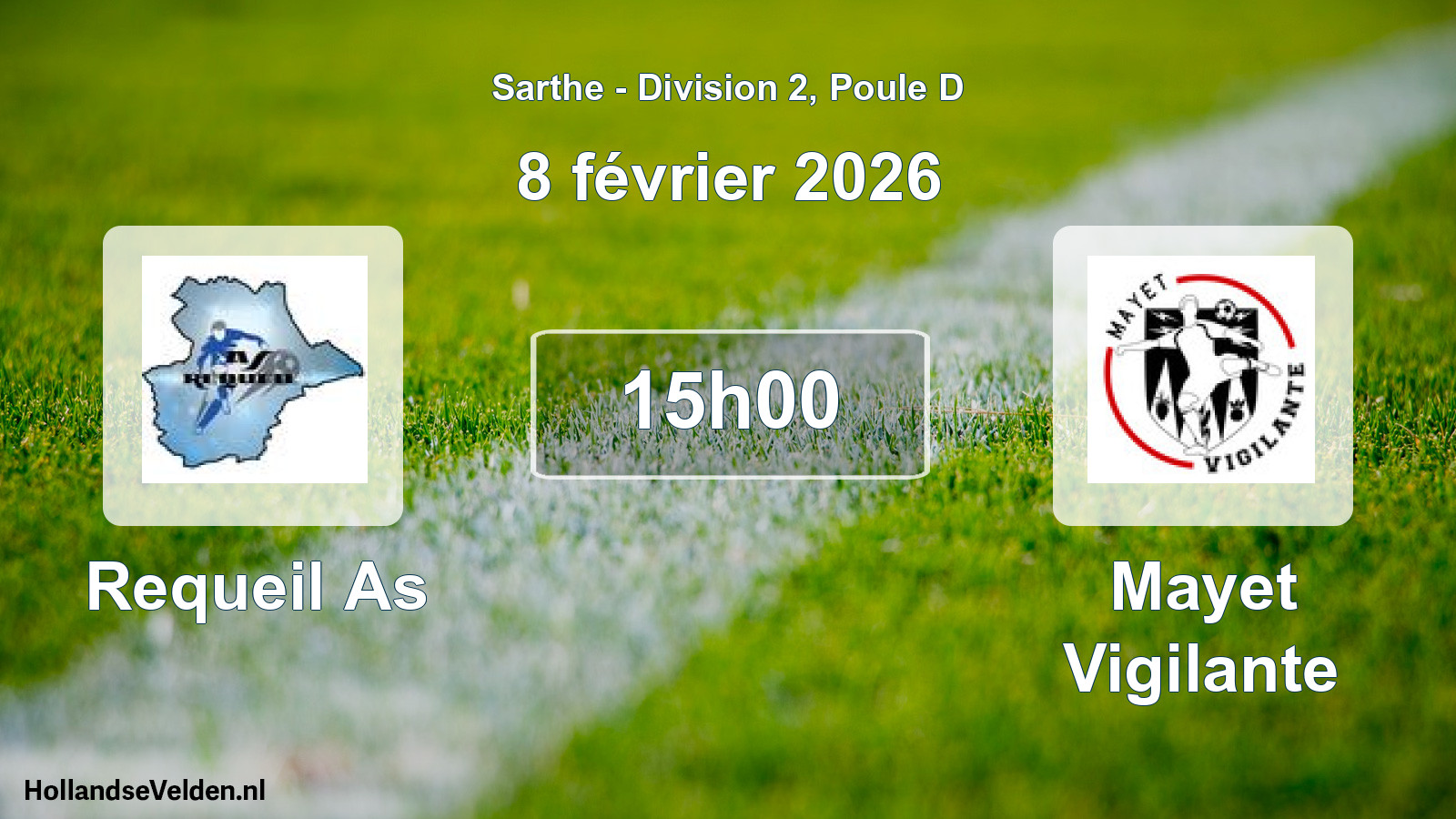 Scheduled Match: Requeil As - Mayet Vigilante (8 February 2026)