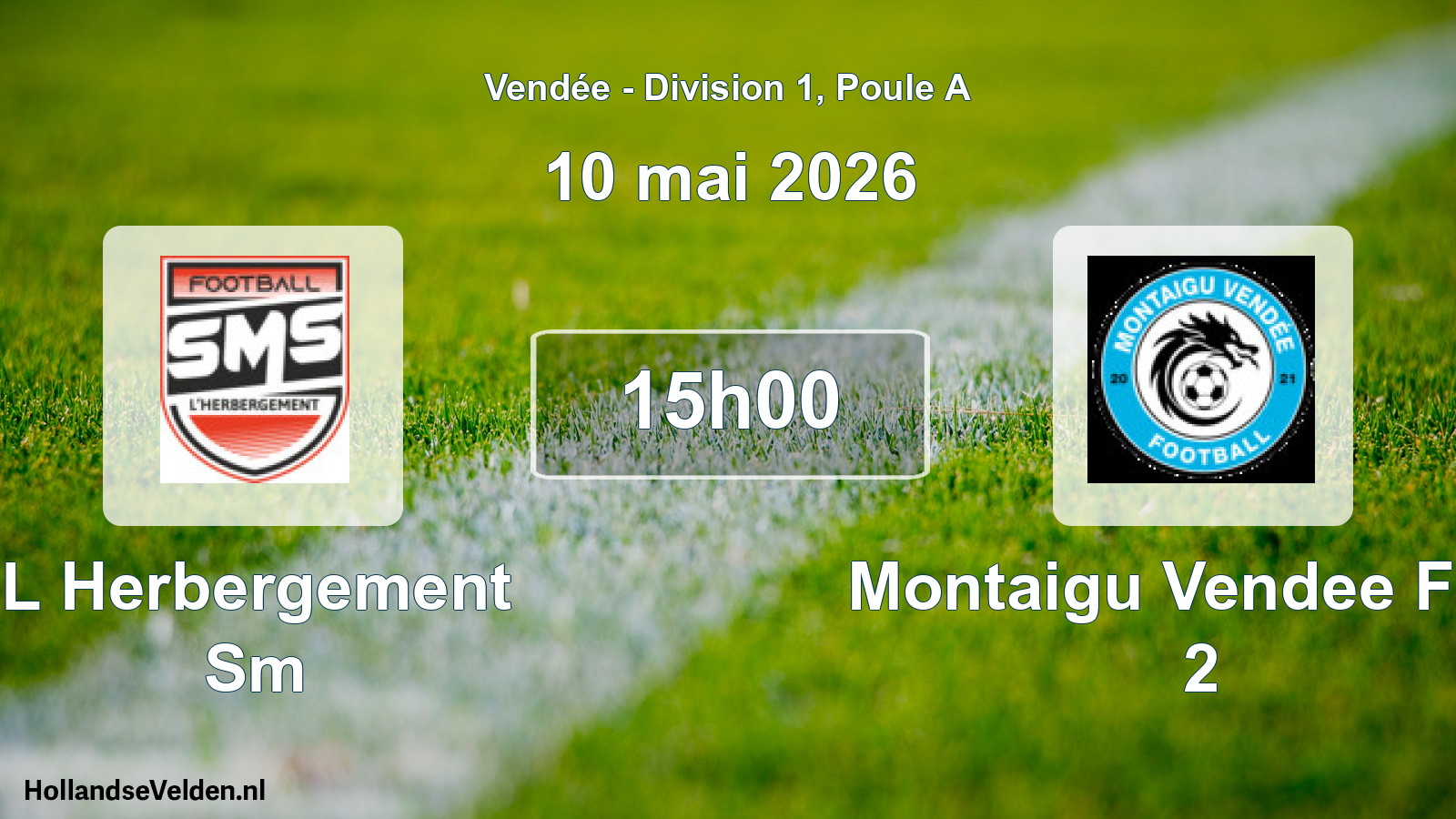 Scheduled Match: L Herbergement Sm - Montaigu Vendee Foot 2 (10 May 2026)