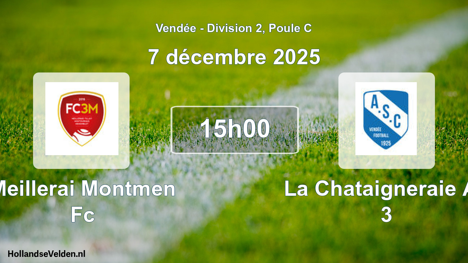 Scheduled Match: Meillerai Montmen Fc - La Chataigneraie As 3 (7 December 2025)