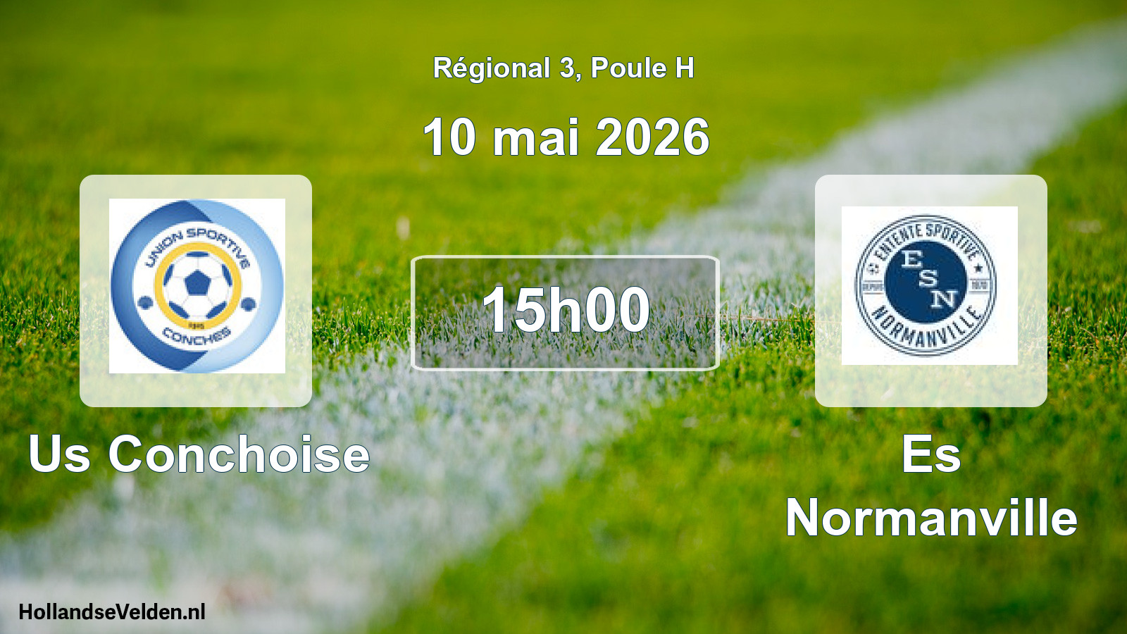 Scheduled Match: Us Conchoise - Es Normanville (10 May 2026)