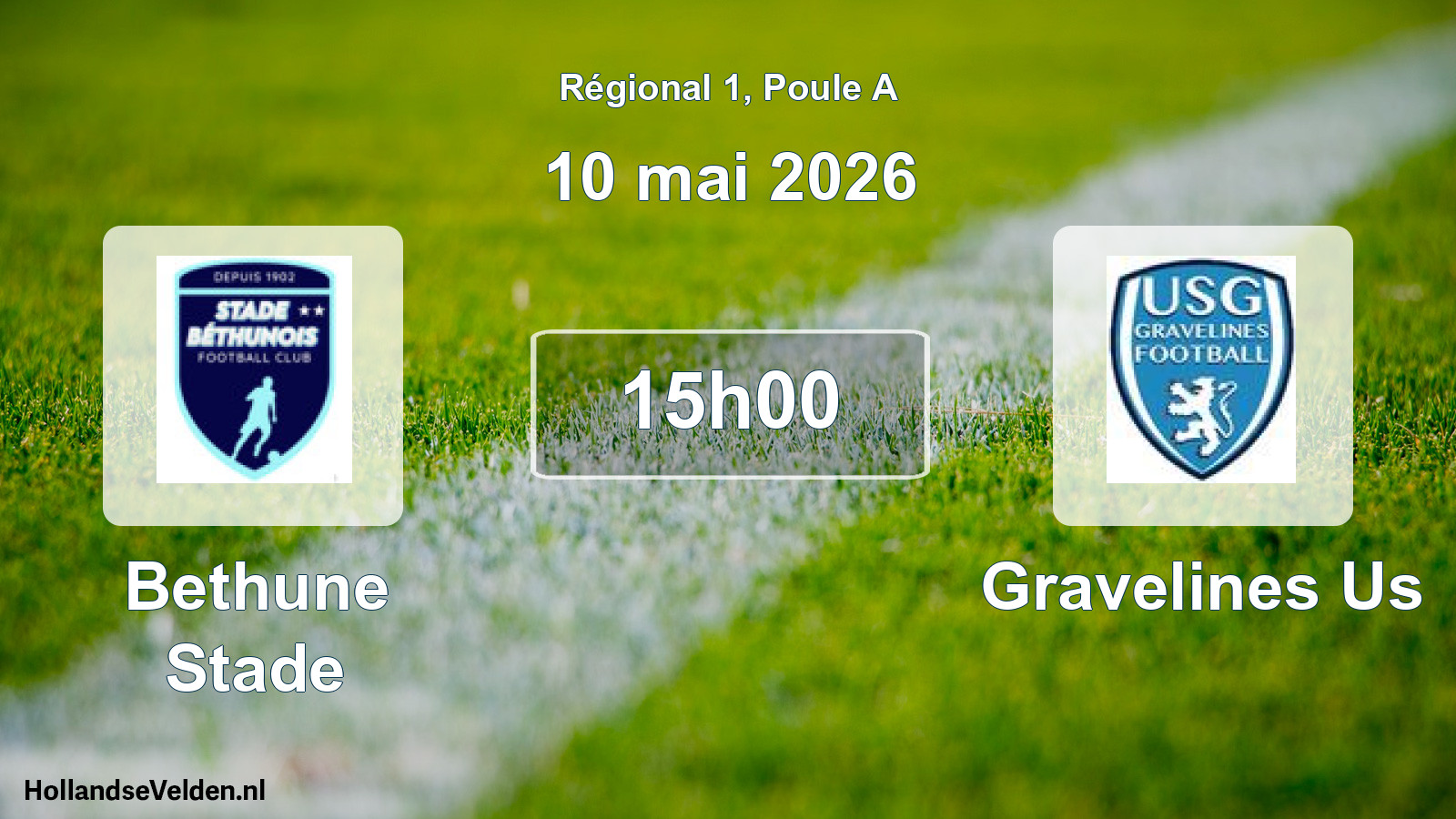 Scheduled Match: Bethune Stade - Gravelines Us (10 May 2026)