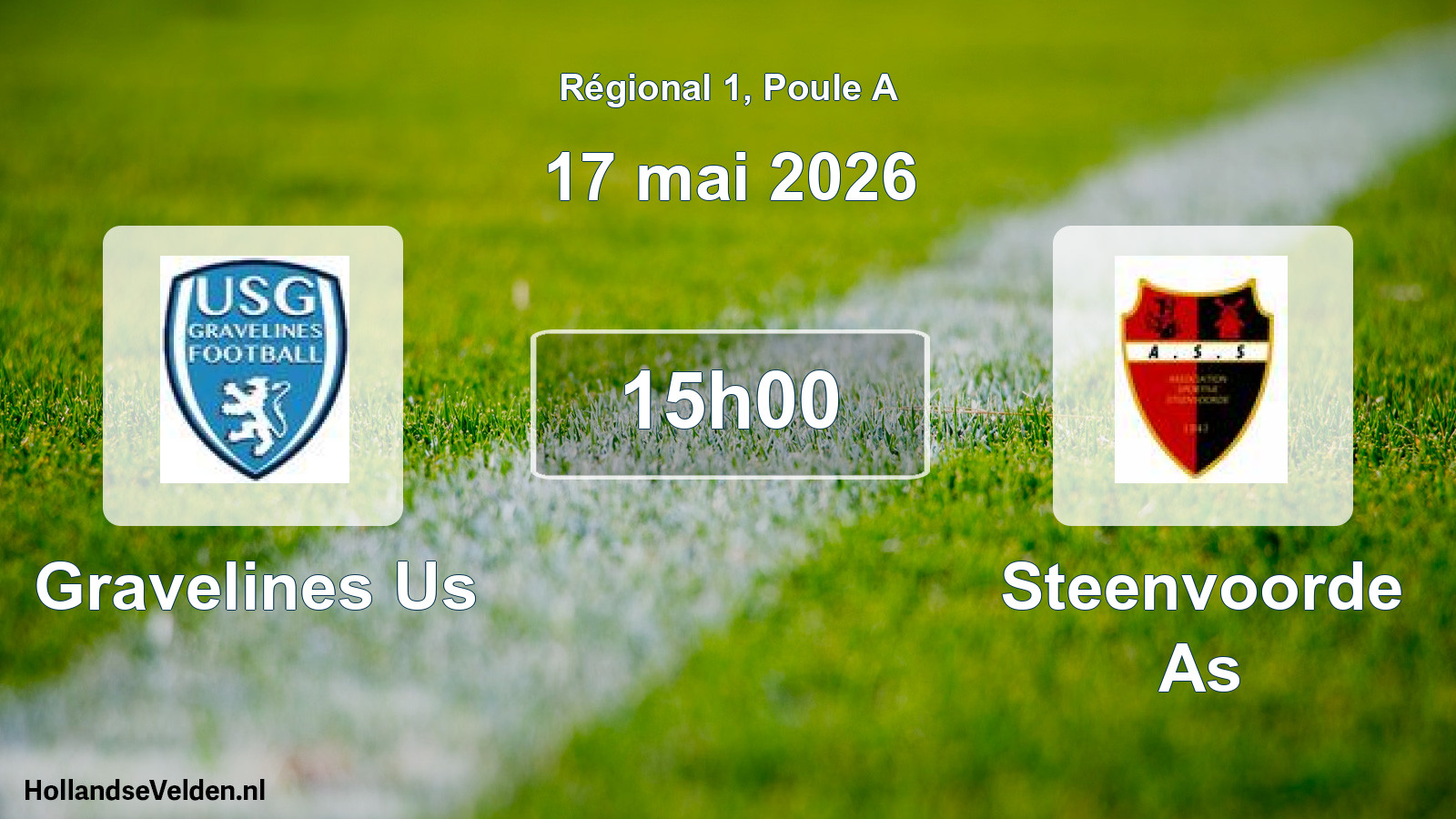 Scheduled Match: Gravelines Us - Steenvoorde As (17 May 2026)