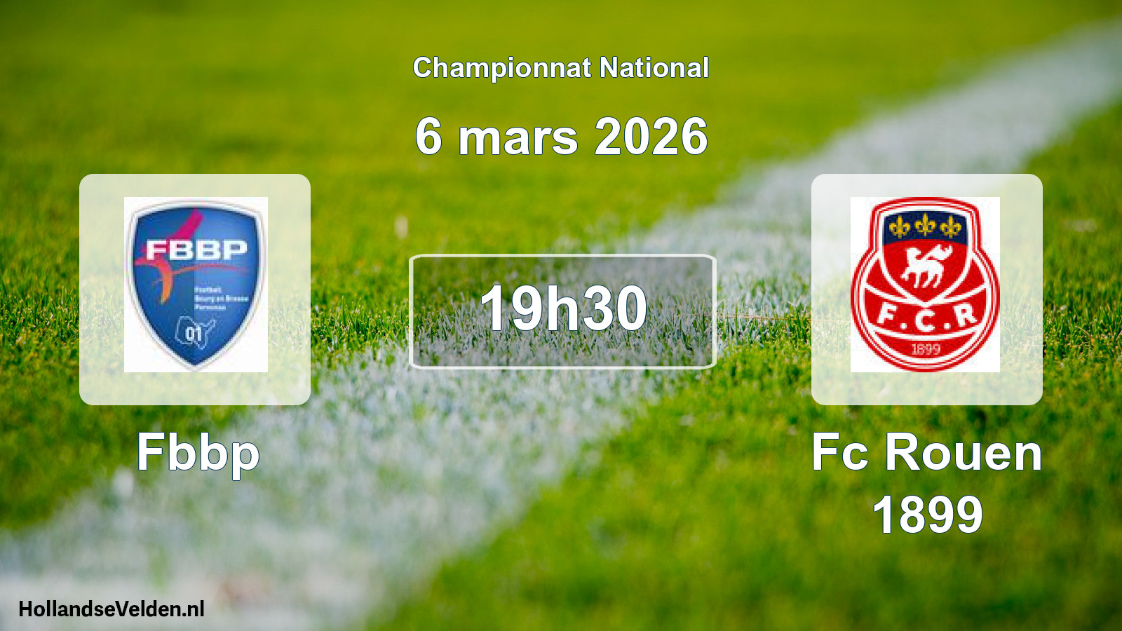 Scheduled Match: Fbbp - Fc Rouen 1899 (6 March 2026)
