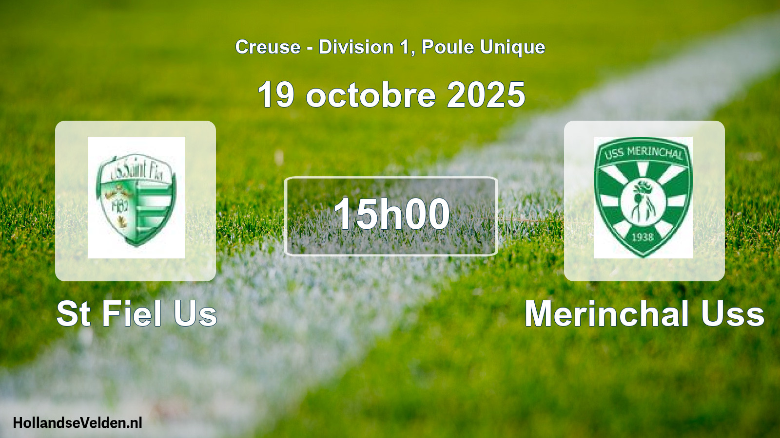 Geplande wedstrijd: St Fiel Us - Merinchal Uss (19 octobre 2025)
