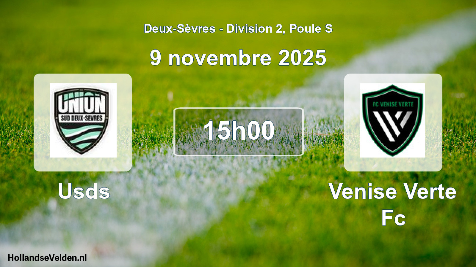 Geplande wedstrijd: Usds - Venise Verte Fc (9 novembre 2025)