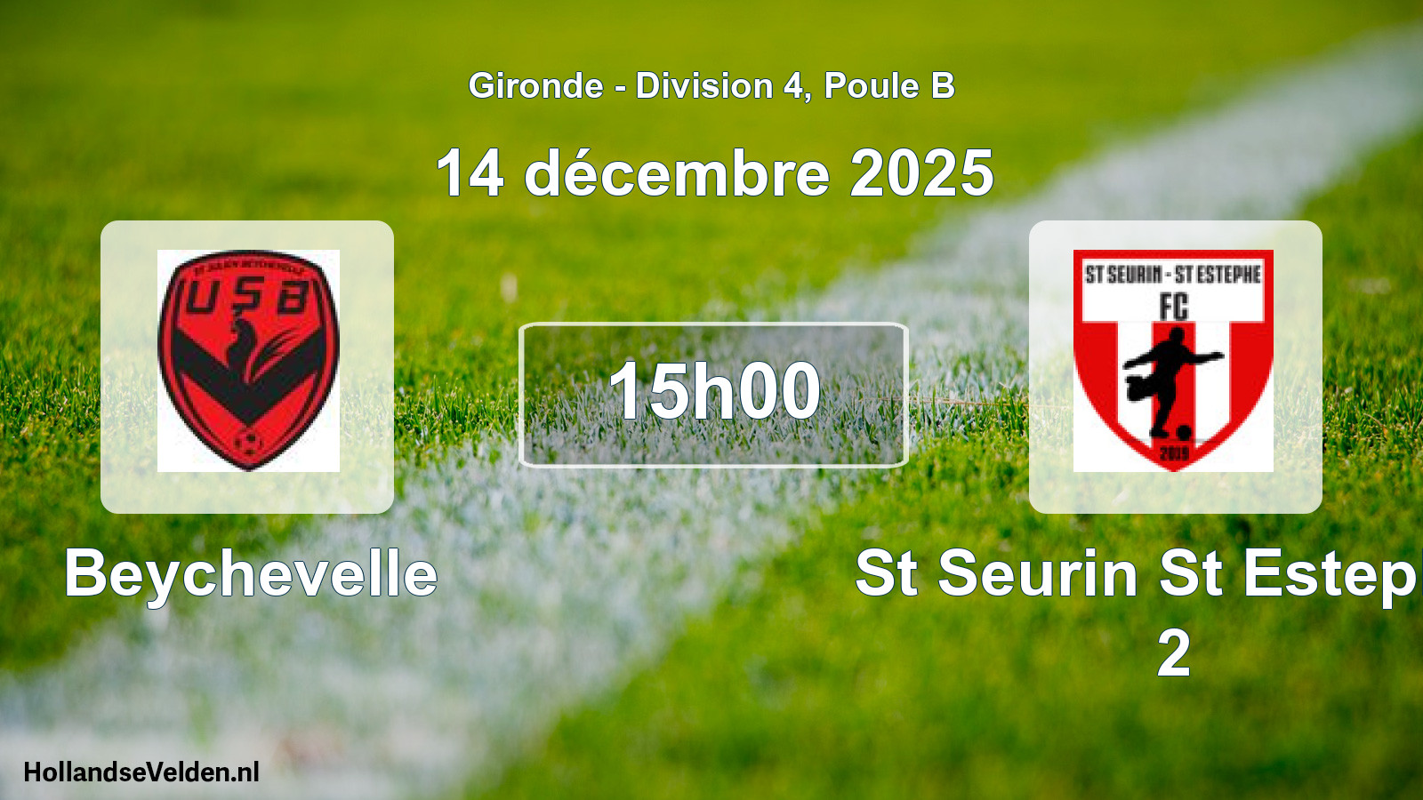 Scheduled Match: Beychevelle - St Seurin St Estephe 2 (14 December 2025)