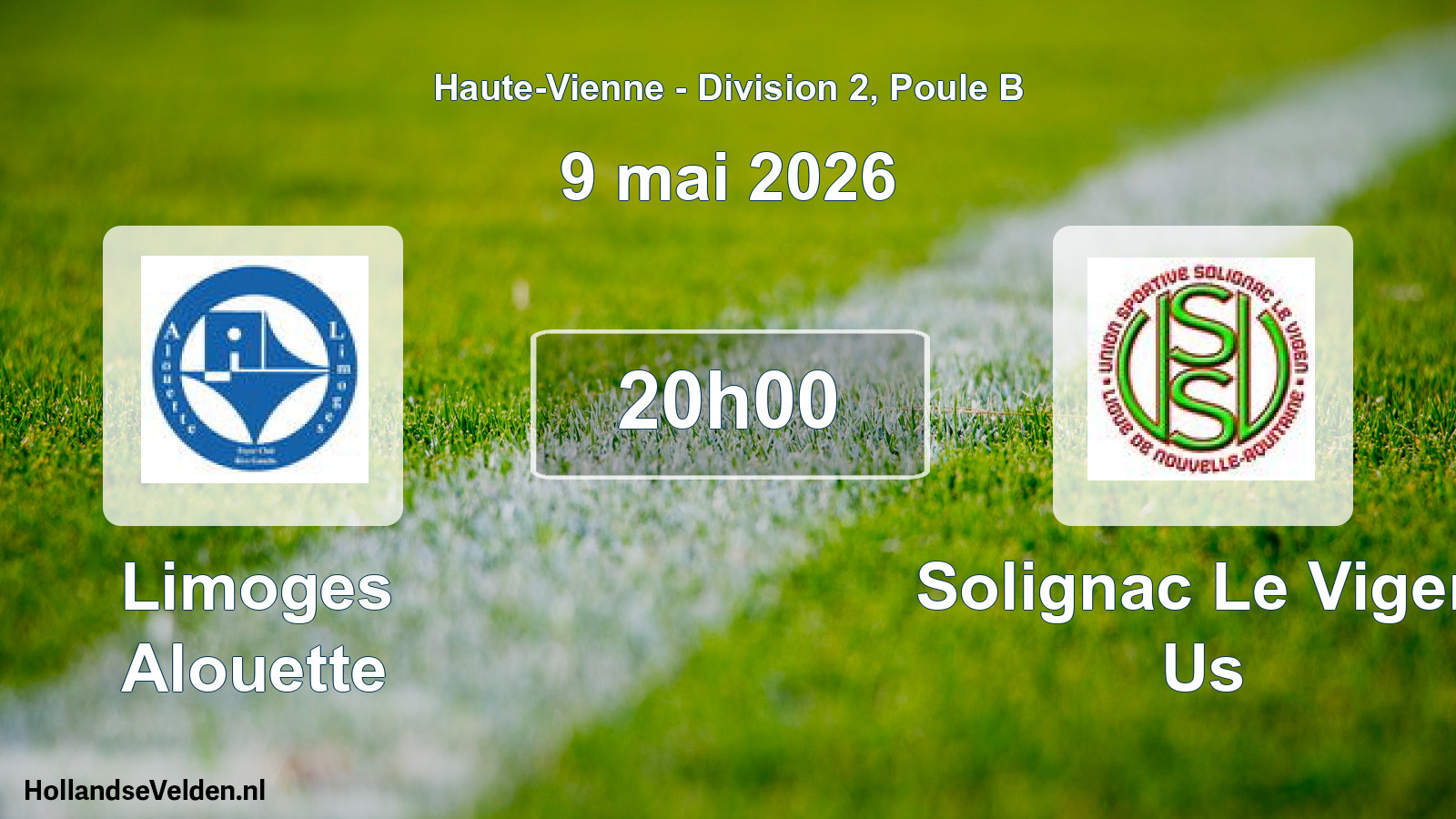 Scheduled Match: Limoges Alouette - Solignac Le Vigen Us (9 May 2026)