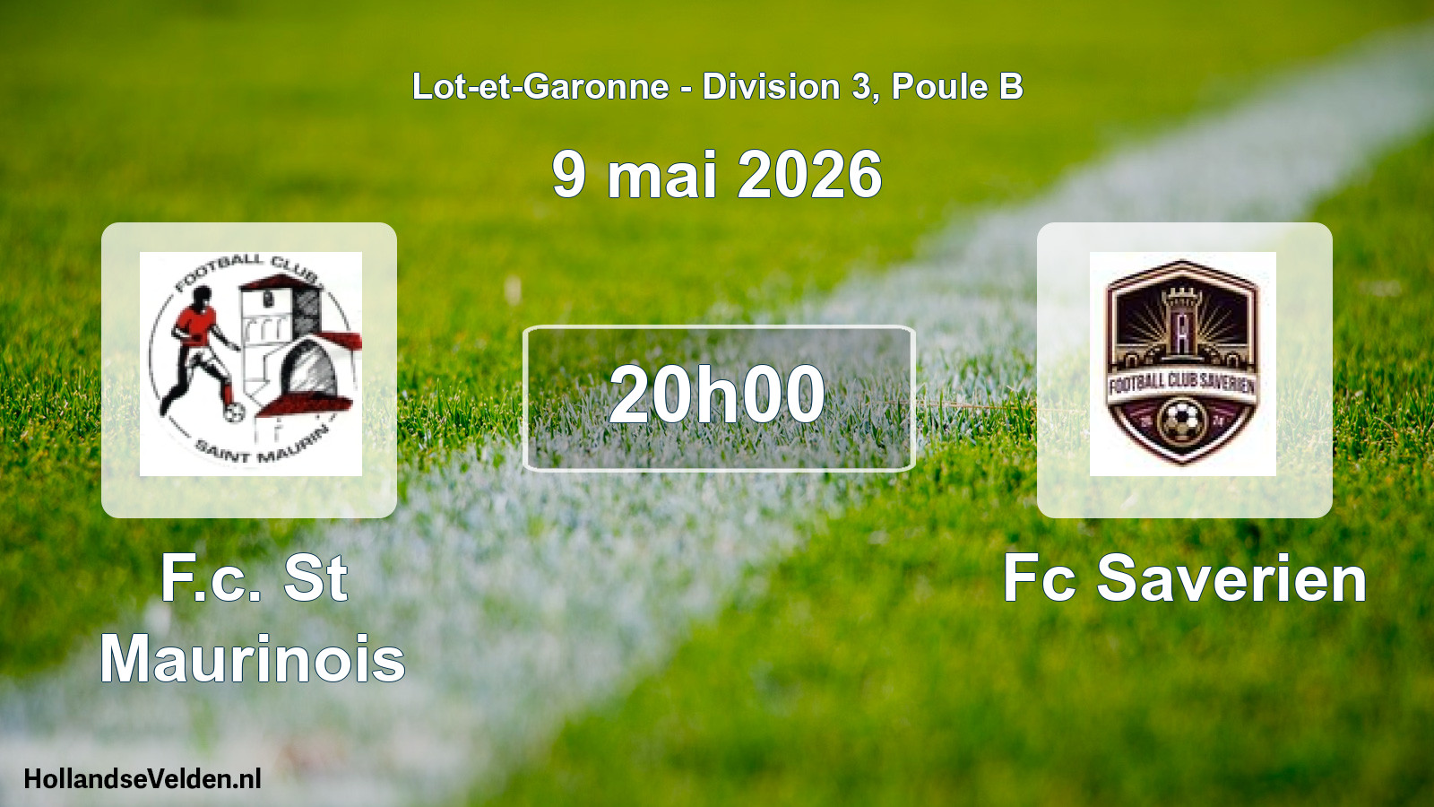 Scheduled Match: F.c. St Maurinois - Fc Saverien (9 May 2026)