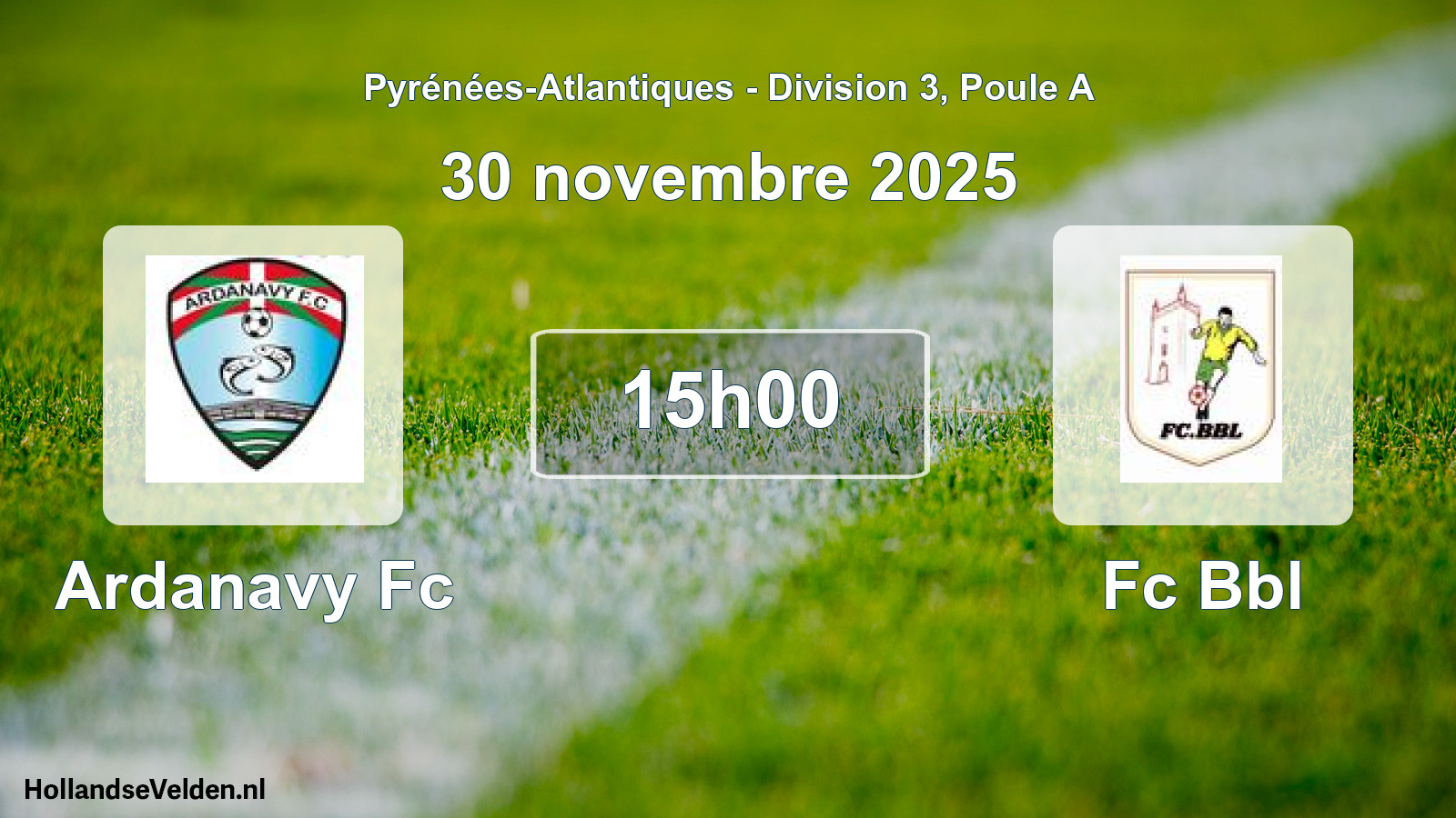 Scheduled Match: Ardanavy Fc - Fc Bbl (30 November 2025)