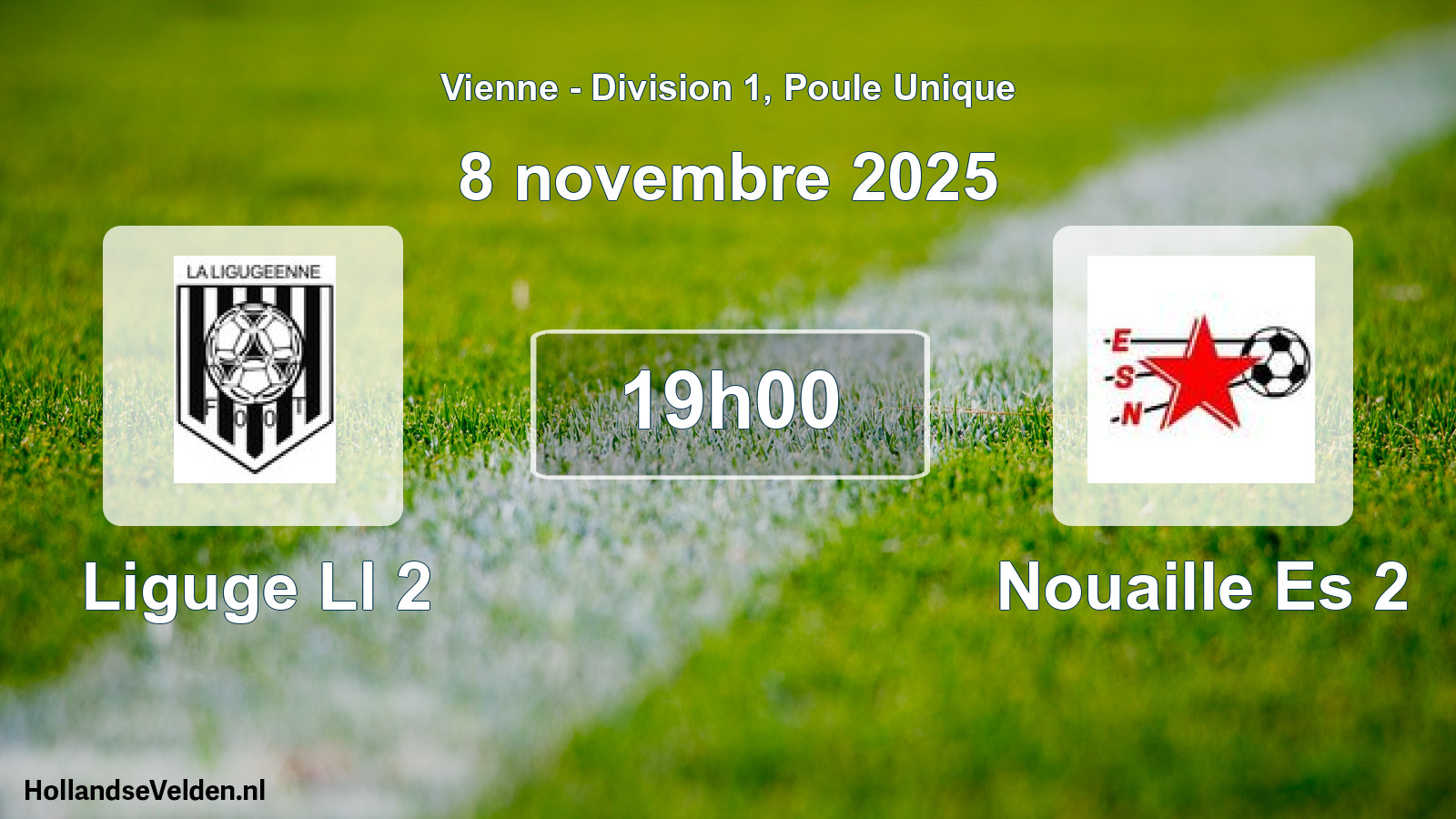 Scheduled Match: Liguge Ll 2 - Nouaille Es 2 (8 November 2025)