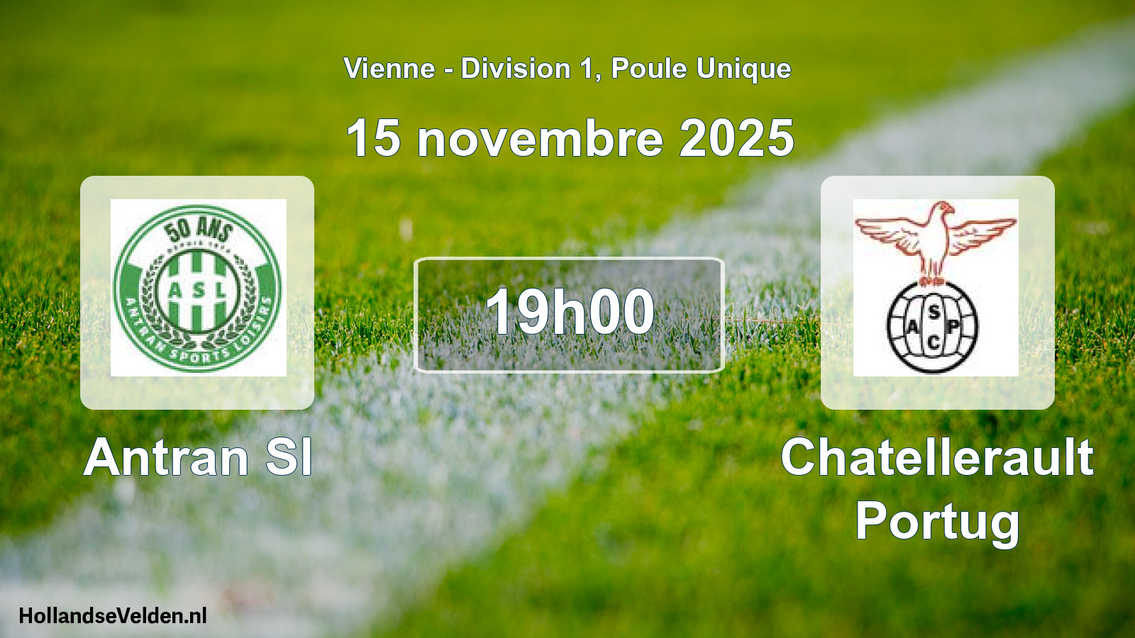 Scheduled Match: Antran Sl - Chatellerault Portug (15 November 2025)