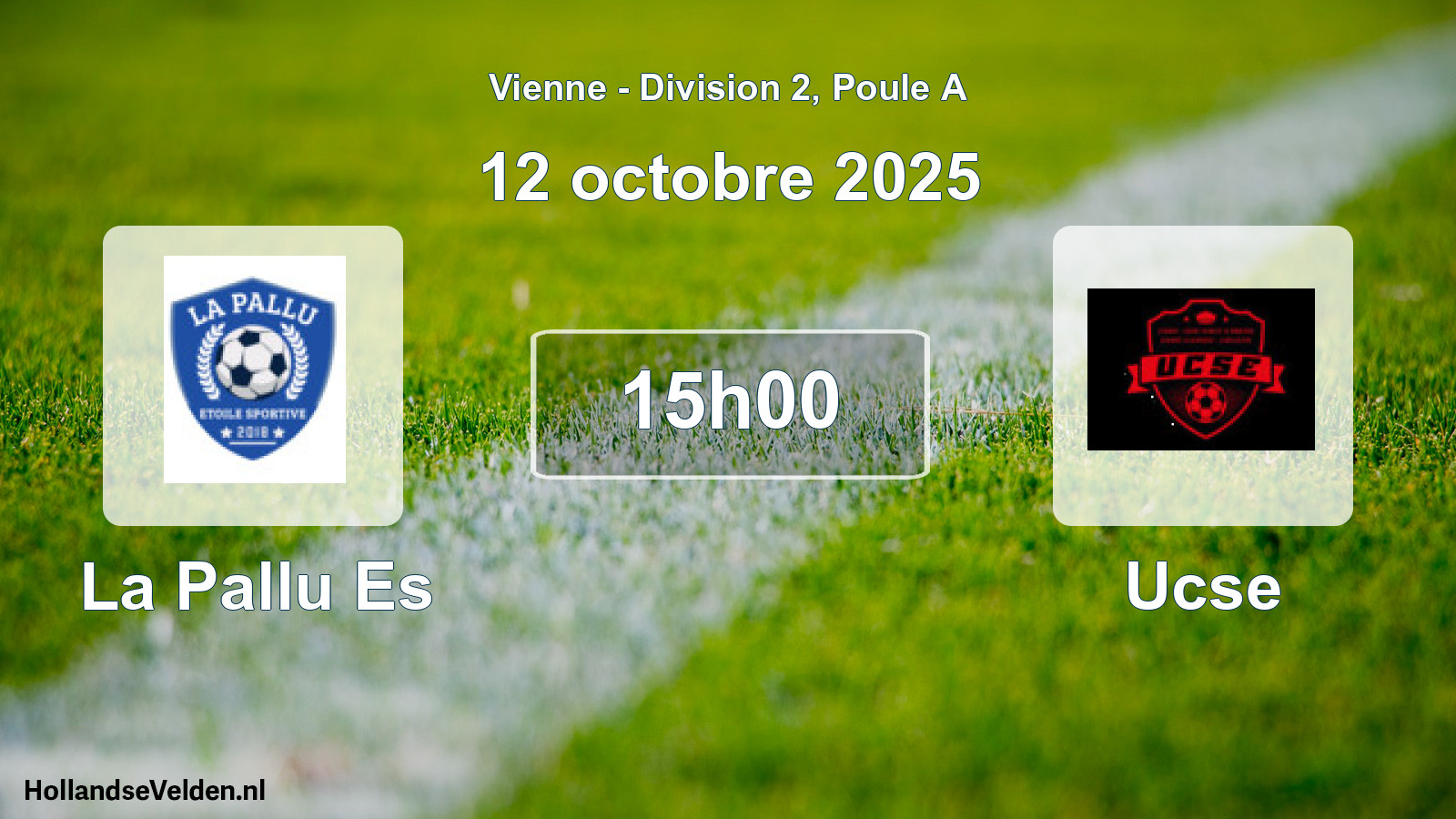 Scheduled Match: La Pallu Es - Ucse (12 October 2025)