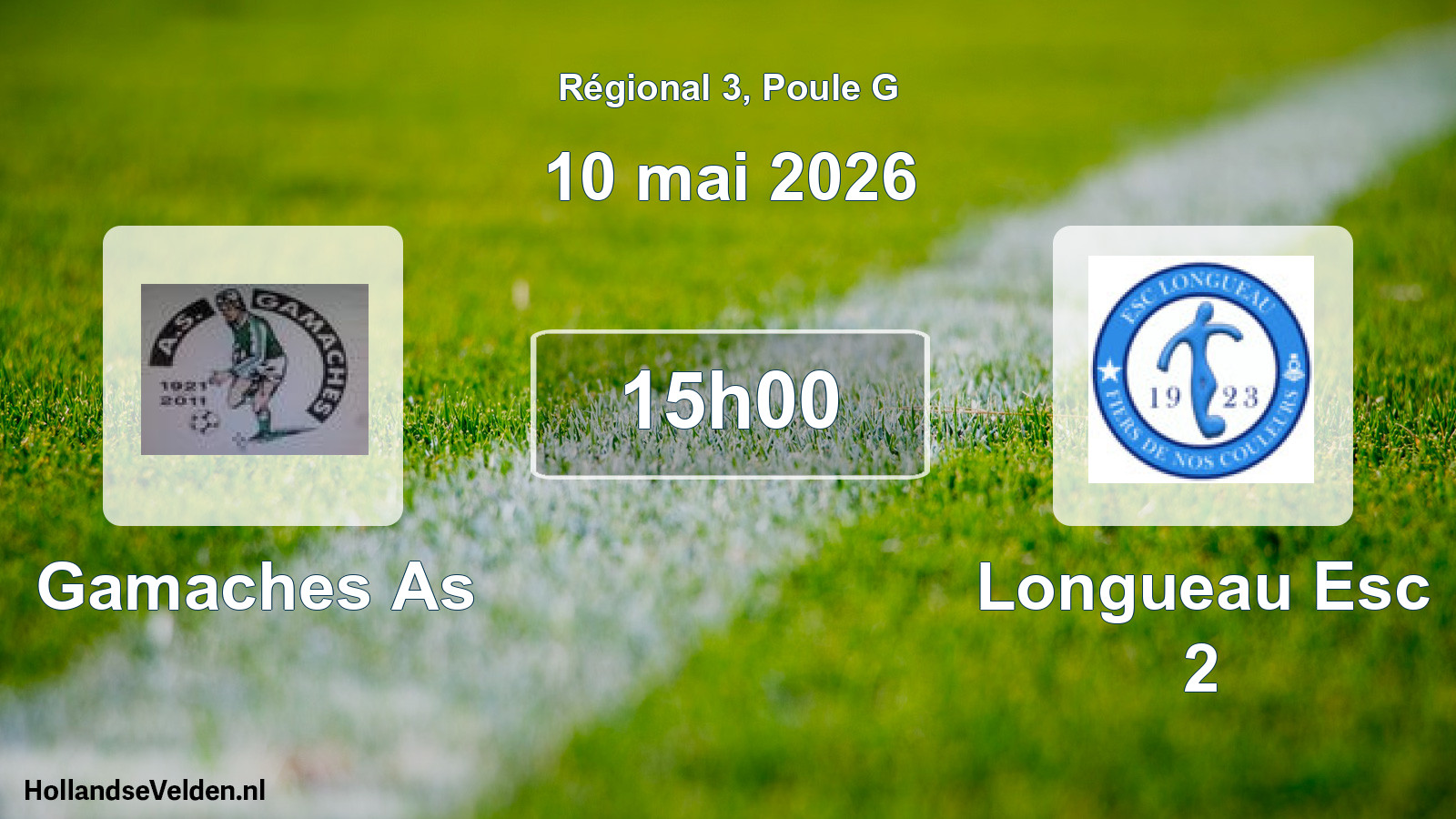Scheduled Match: Gamaches As - Longueau Esc 2 (10 May 2026)