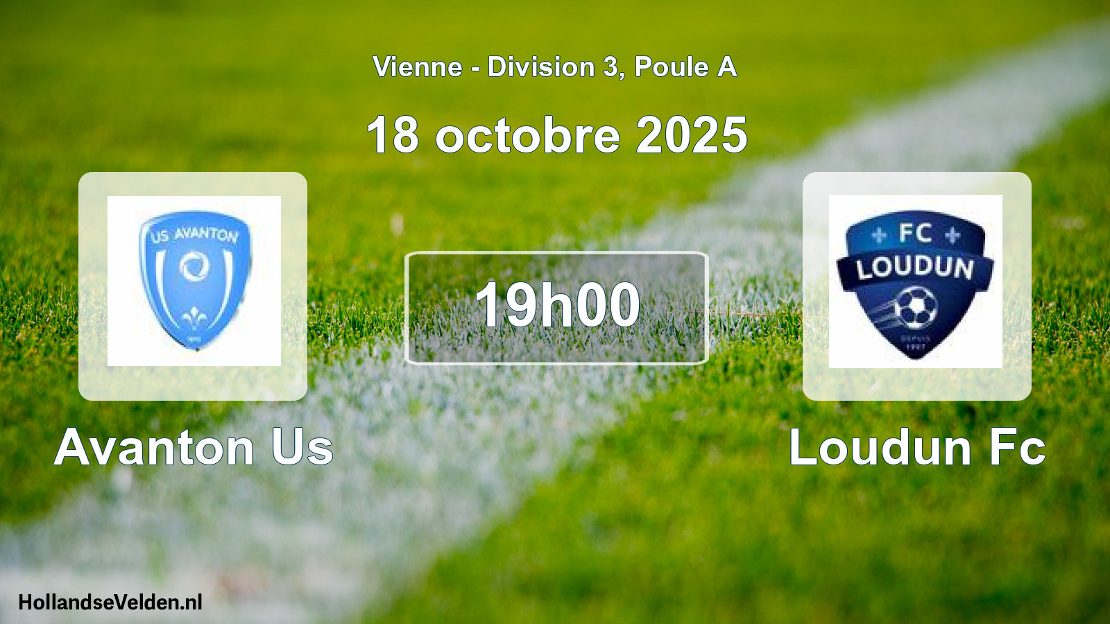 Geplande wedstrijd: Avanton Us - Loudun Fc (18 octobre 2025)