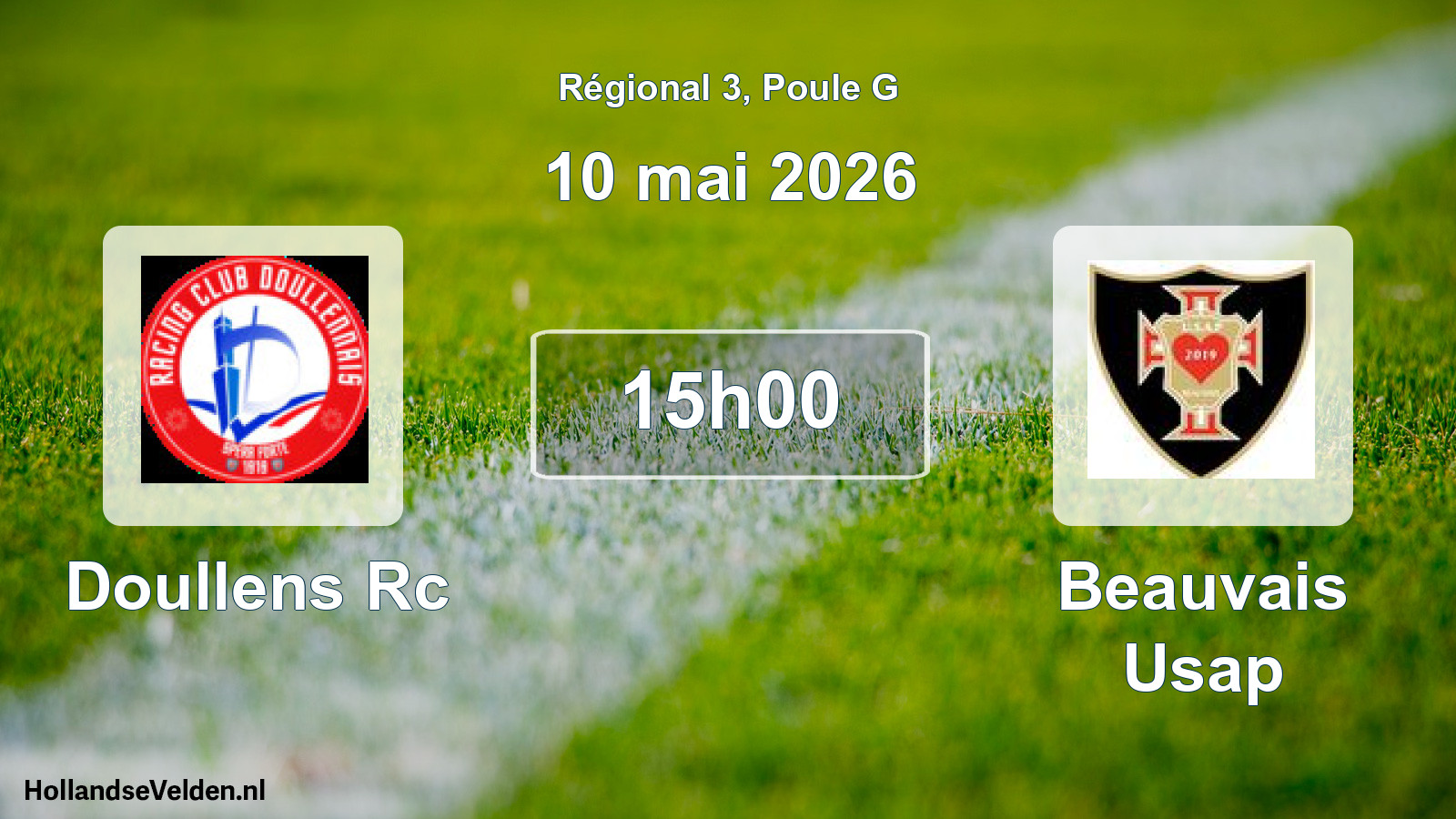 Scheduled Match: Doullens Rc - Beauvais Usap (10 May 2026)