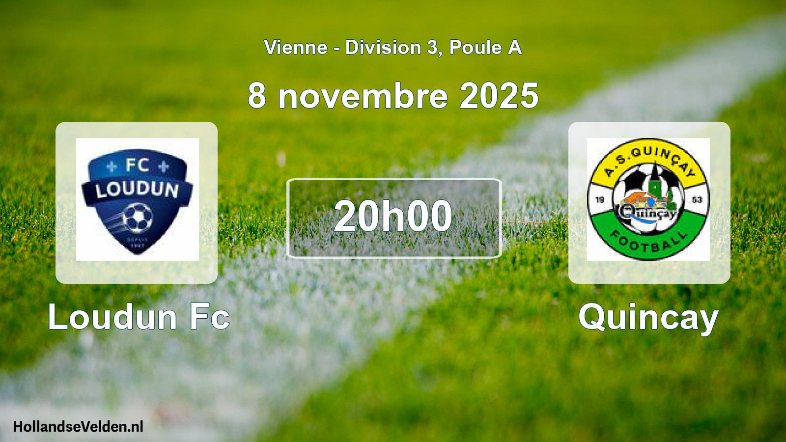Geplande wedstrijd: Loudun Fc - Quincay (8 novembre 2025)