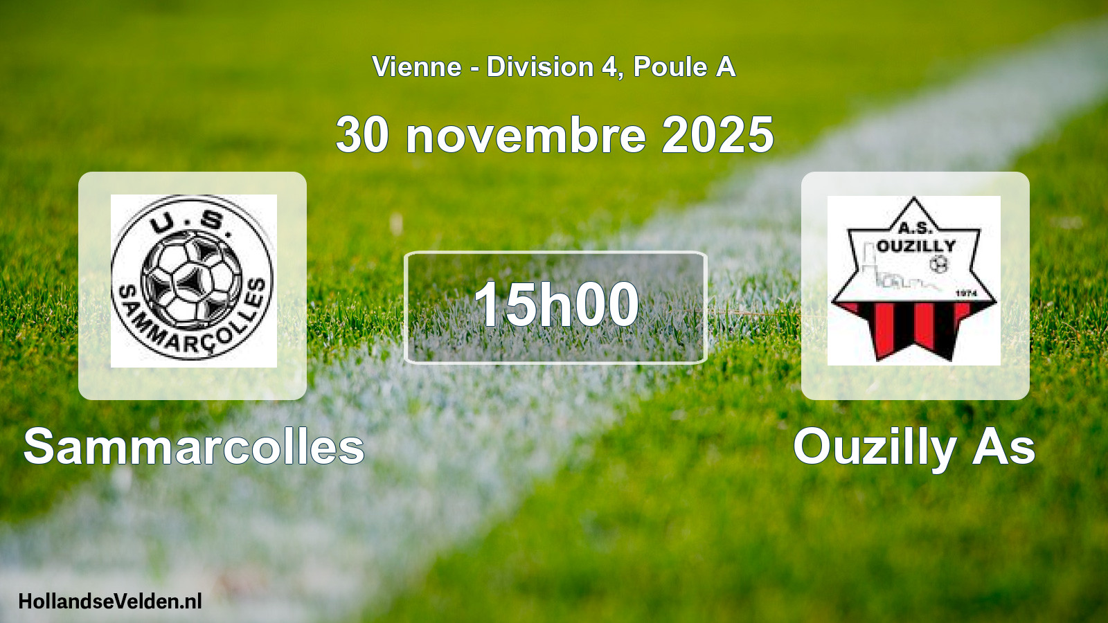 Scheduled Match: Sammarcolles - Ouzilly As (30 November 2025)