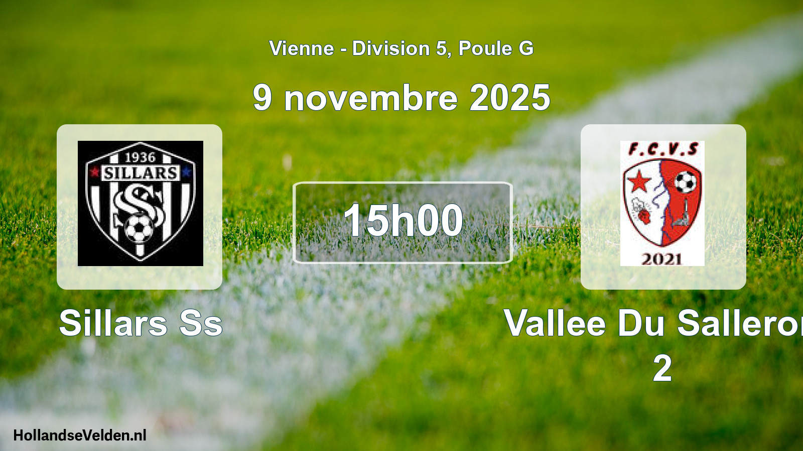 Scheduled Match: Sillars Ss - Vallee Du Salleron 2 (9 November 2025)
