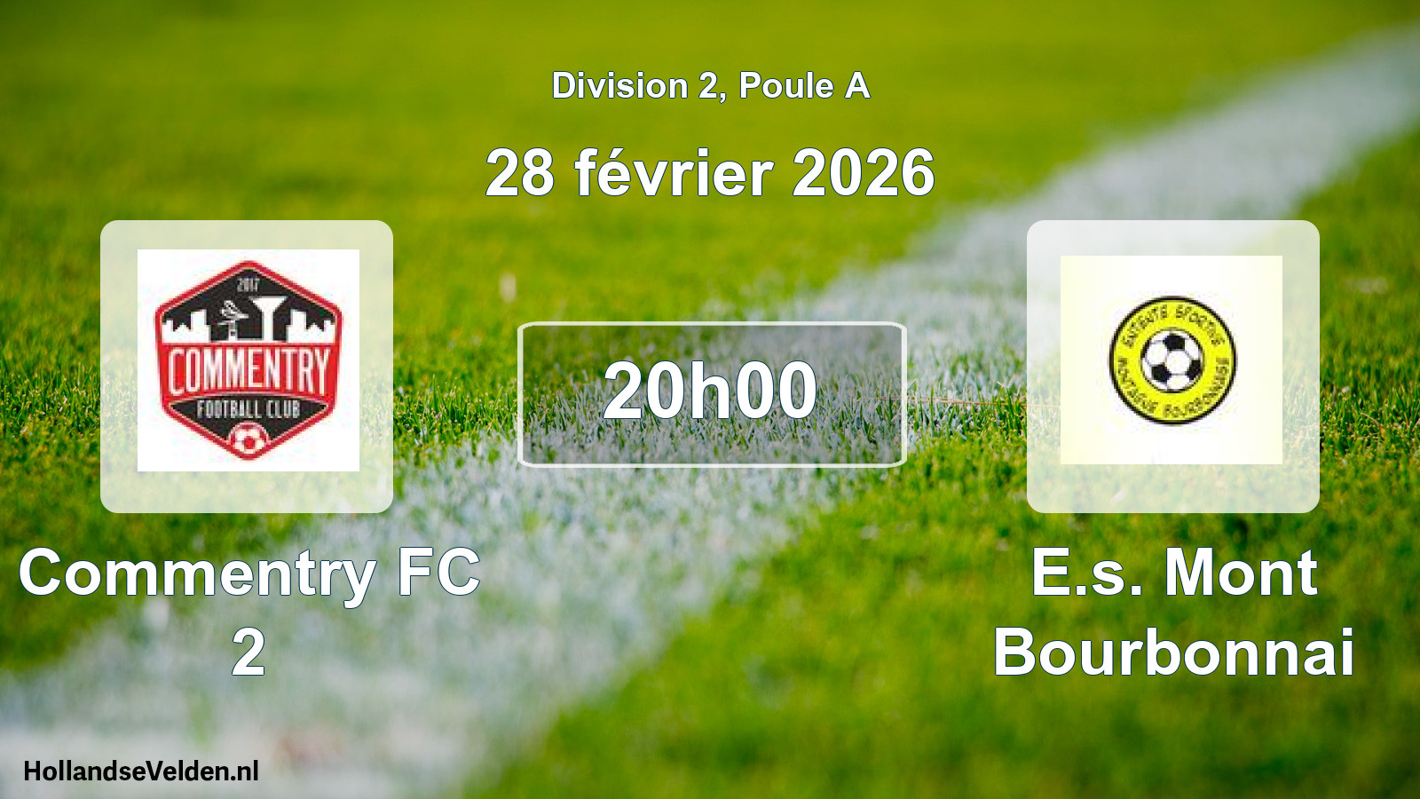 Scheduled Match: Commentry FC 2 - E.s. Mont Bourbonnai (28 February 2026)